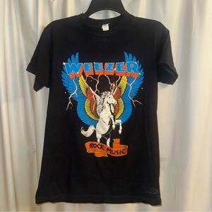 Weezer Black Graphic T-Shirt